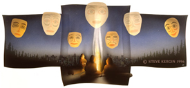 Circle of Light - Original art by Steve Kergin
