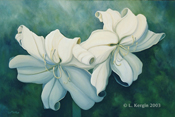 Duet - Original art by Lee (Lowther) Kergin