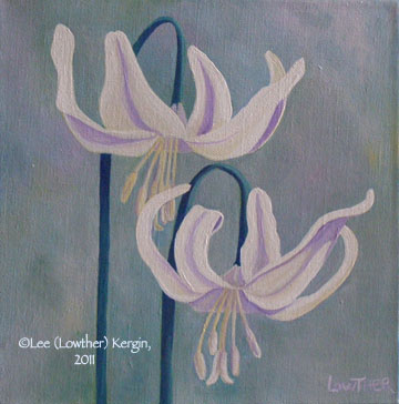 "Winter Whites" © - Original art by Lee (Lowther) Kergin