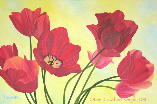 "A Gift of Inspiration" © - Original art by Lee (Lowther) Kergin