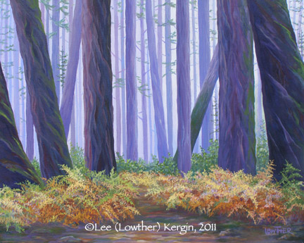 "If a Tree Falls…" © - Original art by Lee (Lowther) Kergin