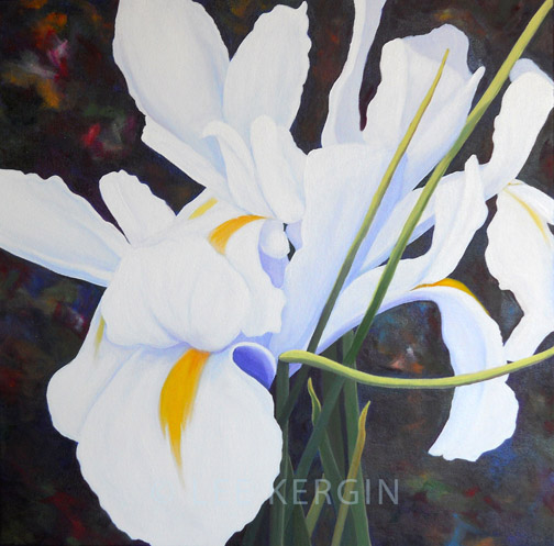 "Iris No. 2" © - Original art by Lee (Lowther) Kergin
