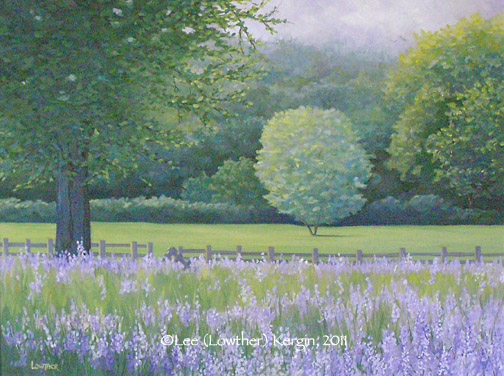 "Lavender Greens" © - Original art by Lee (Lowther) Kergin