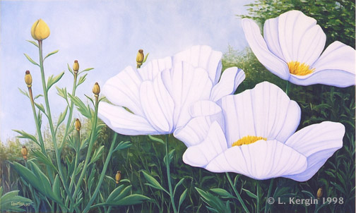 "Matilija" © - Original art by Lee (Lowther) Kergin