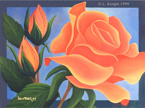 "Simplicity" © - Original art by Lee (Lowther) Kergin