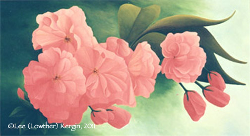 "A Touch of Springtime" © - Original art by Lee (Lowther) Kergin