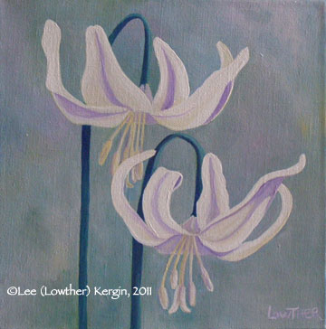 "Winter Whites" © - Original art by Lee (Lowther) Kergin