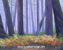 "If a Tree Falls…" © - Original art by Lee (Lowther) Kergin