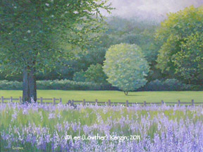 "Lavender Greens" © - Original art by Lee (Lowther) Kergin