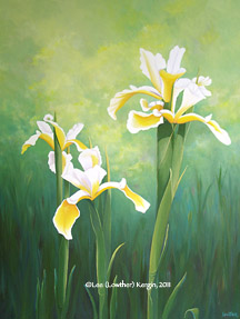 "Mellow Yellow" © - Original art by Lee (Lowther) Kergin