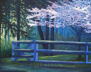 "Metchosin Blues" © - Original art by Lee (Lowther) Kergin