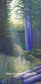 "Morning Light" © - Original art by Lee (Lowther) Kergin