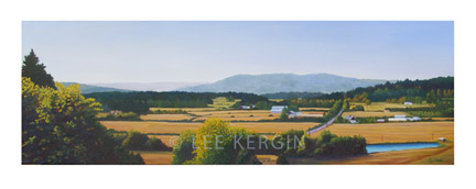 "Out Saanich Way" © - Original art by Lee (Lowther) Kergin