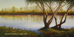 "Tranquil #2" © - Original art by Lee (Lowther) Kergin