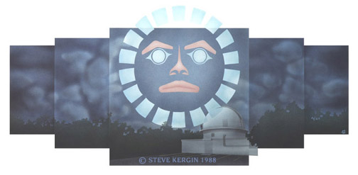 "Night Watcher" © - Original art by Steve Kergin