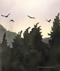 "As The Crow Flies #2" © - Original art by Steve Kergin