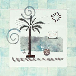 "Barceloneta" © - Original art by Steve Kergin