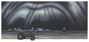 "Howl In The Wind" © - Original art by Steve Kergin