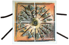 "My Father's House — Wayfinding" © - Original art by Steve Kergin