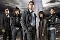 [The new Torchwood Three team.]