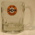 A&W Root Beer Mug, orange/brown/white bull's eye, 10 oz