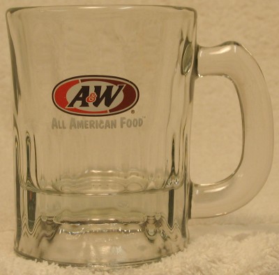 A&W Root Beer mug, USA upper AAF, 3.5 oz