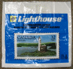 Canada 32c Lighthouse Stamp Plastic Bag