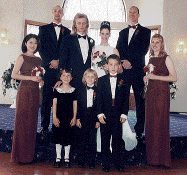 Jozef Sabovcik's wedding, May 1999.