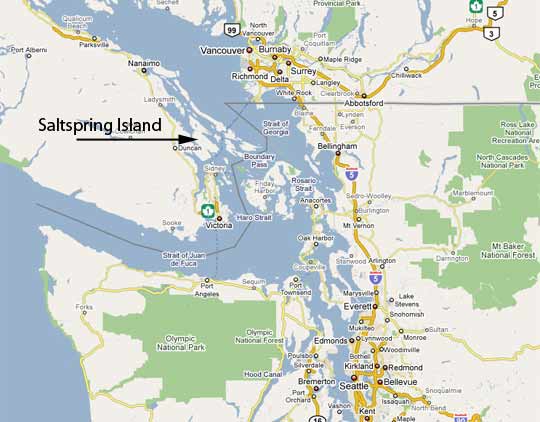 map of Pacific Northwest